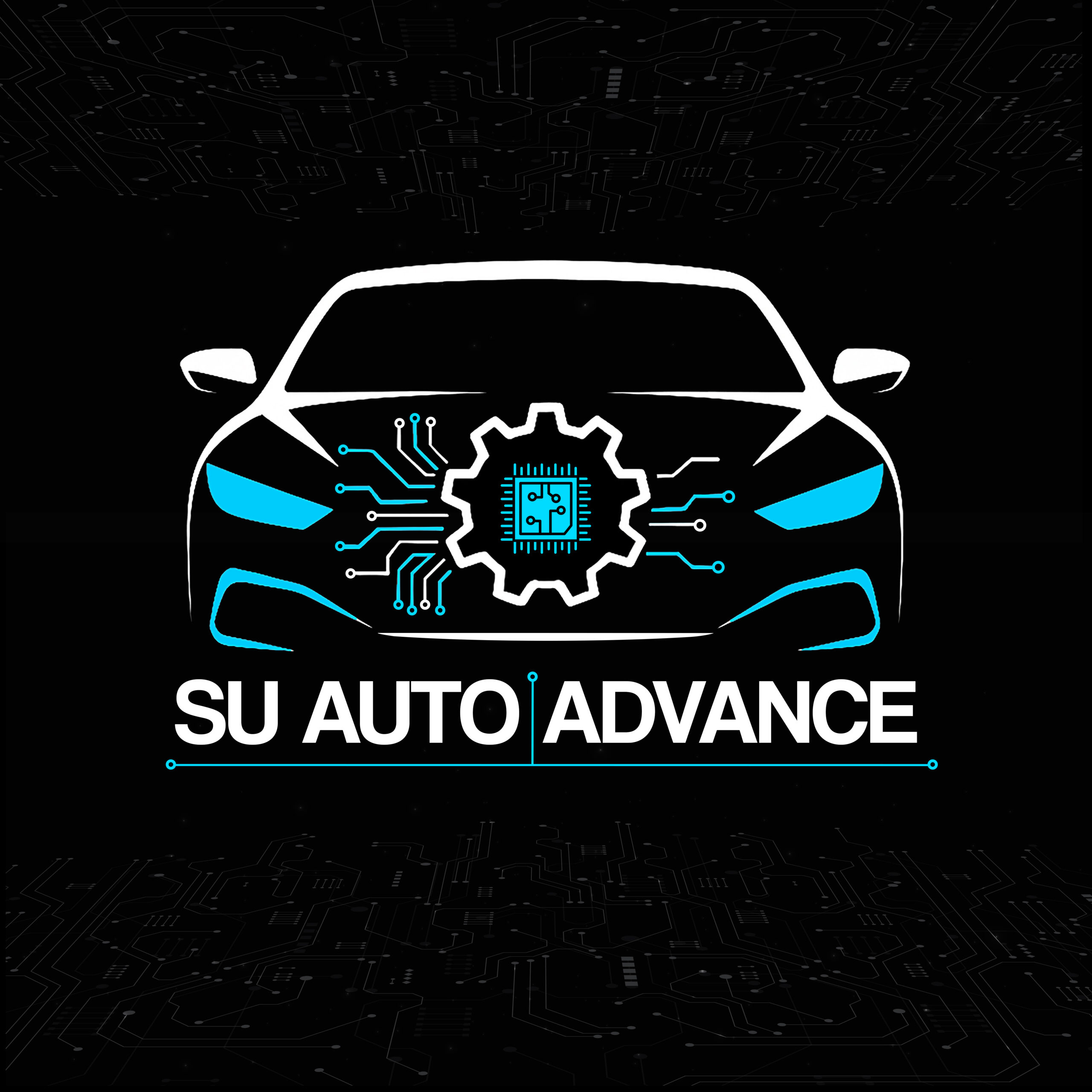 logotipo su auto advance
